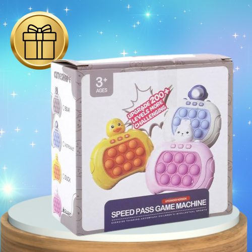 Pop It Stresszoldó elektronikus árkádjáték gyerekeknek és felnőtteknek Űrhajósok