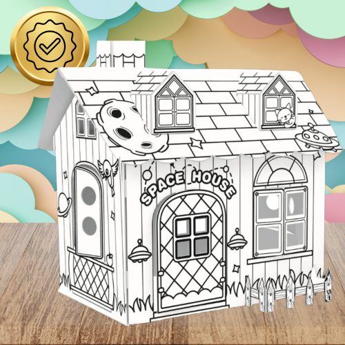 Gyerekeknek való építőjáték színezőkhöz, kreatív játéktollakkal