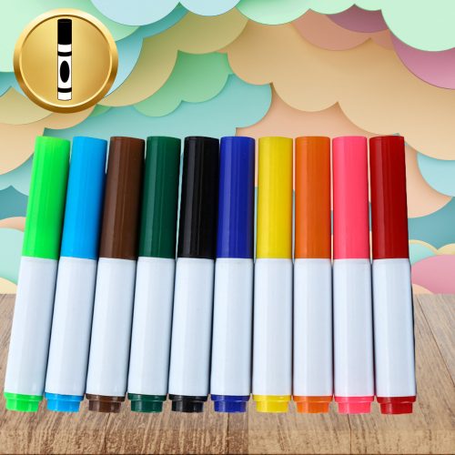 Gyerekeknek való építőjáték színezőkhöz, kreatív játéktollakkal