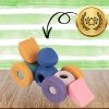 Puha, kreatív szenzoros blokkok babáknak és gyerekeknek rágókával, 13 darab.