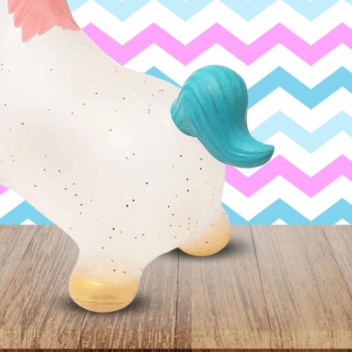 gumi pattogó ugráló felfújható játék, unikornis