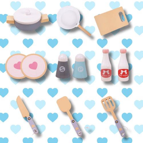 Nagy fa konyha gyerekeknek interaktív oktatókészlet kiegészítők