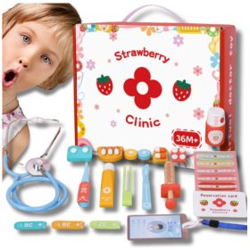 Gyerekjáték Doktor Készlet Fadobozban