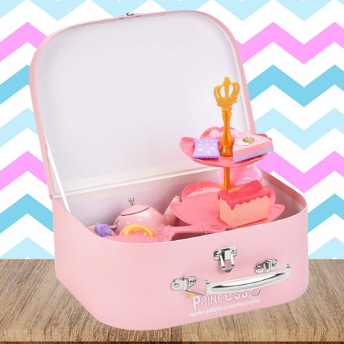 Gyerek kávéskészlet, játék teáskészlet, sütemények