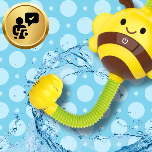 Zuhanyzó szökőkút Napraforgó Fürdőhely Méhes Játék Babajáték