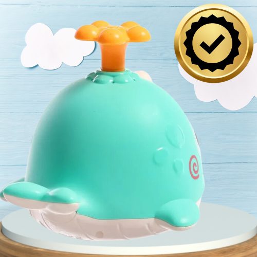 Szökőkút Oktató Játék Vízben Úszáshoz, Köpő Bálna, 3 Vég