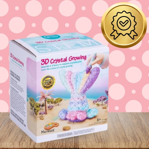 Kristályok Kristálynövesztő Oktatókészlet Sellőfarok Barkácsolás