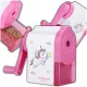 Ascuțitoare cu mâner Nicekids, Unicorn roz