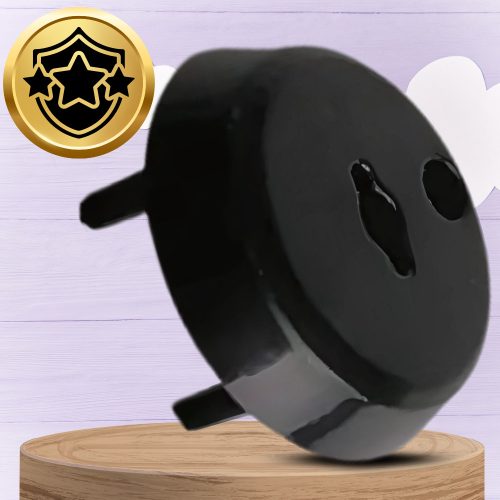 12x ALJZAT védőburkolat tűvel és 3 kulccsal NICEkids, fekete