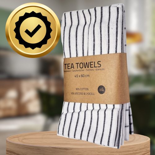 Pamut konyharuhák, 4 db, 60×45 cm