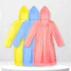 Esőkabát tokban  karabínerrel, 3 darabos szett, színes
