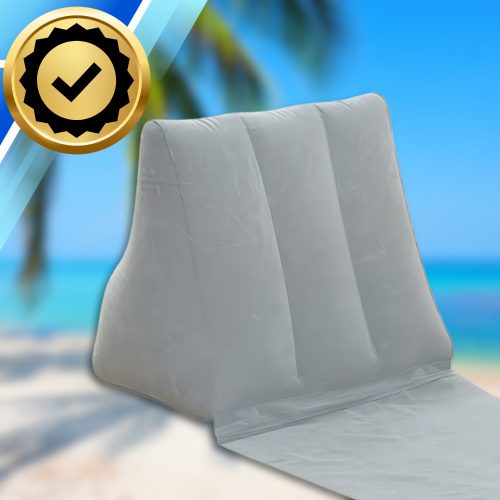 Strandszőnyeg háttámlával, összecsukható turista nyugágy strandra, kertbe, kempingezéshez