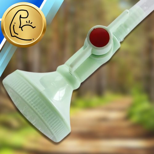 Napelemes kempingzuhany, 20 literes, hordozható víztartály, kempingezéshez