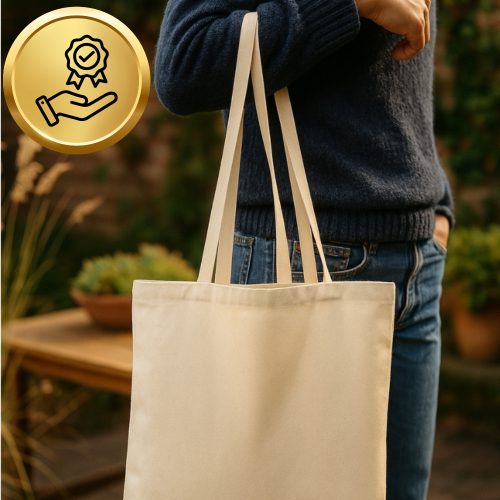 PAMUT BEVÁSÁRLÓSZATYOR ökotáska 38x42cm