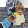 Ghiozdan din bumbac pentru copii, poate fi colorat cu pixuri și șabloane
