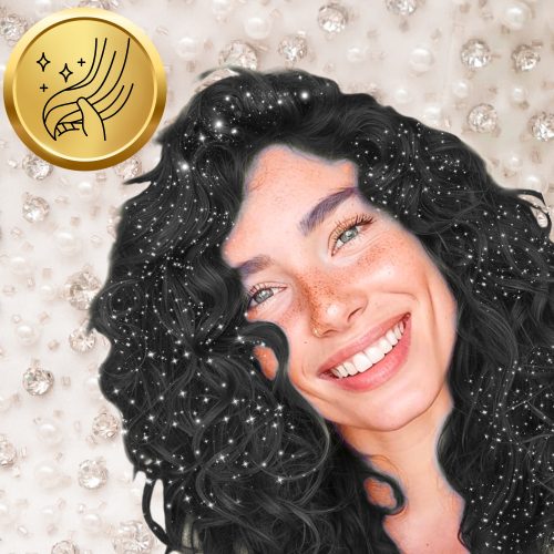 Hajfesték spray fényért, 250 ml, fekete