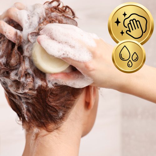 Hajfesték spray fényért, 250 ml, fekete