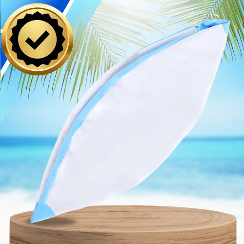 FELFÚJHATÓ STRANDLABDA MEDENCÉBE, KERTIBE, NAGY, 53 CM, KÉK