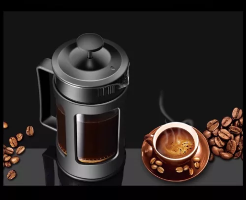 French press üvegbögre kávéfőzéshez 0,6 l