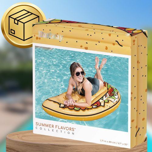 Bestway 43251 felfújható úszómatrac, strand taco