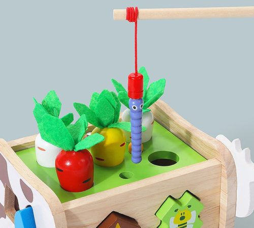 Répa és féreg tehén válogató játék