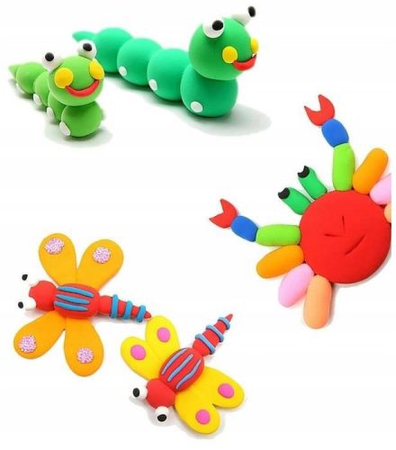 Habszivacs - Gyurma Készlet 12 Szín | Levegőn Száraz Agyag 12 Szín