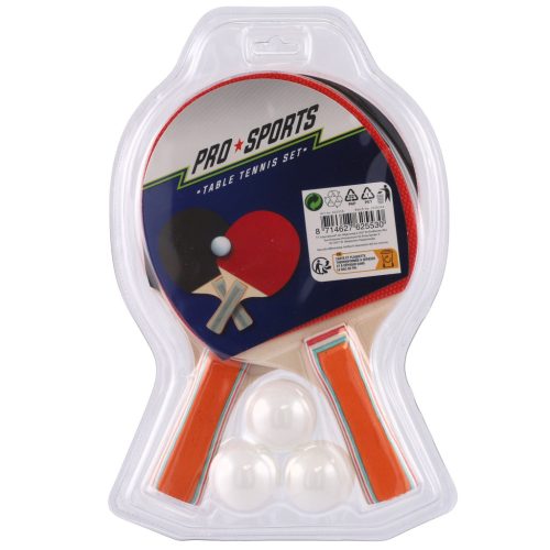 Pingpong ütők labdákkal