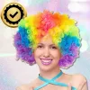 Színes afro paróka farsangra, bulikra, fotózásra, születésnapra