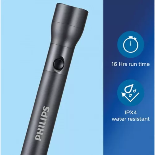alumínium taktikai lámpa 25,6cm philips