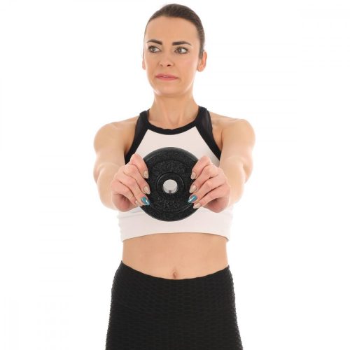 öntöttvas fekete súlytárcsa 2 kg enero fit fi26.5