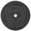 fekete öntöttvas súlyzó 10 kg enero fit fi26.5