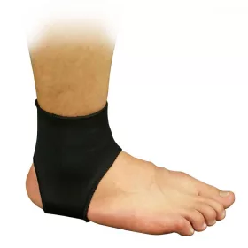Uniszex bokatámasz, Hms, neoprén/nylon, XL, fekete