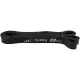 Fitness szalag, EB Fit, gumi, fekete 12-25kg