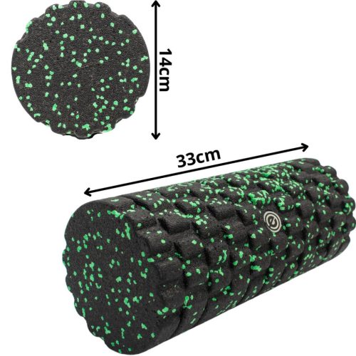 Jóga Henger Epp Fekete 14X33Cm 190G