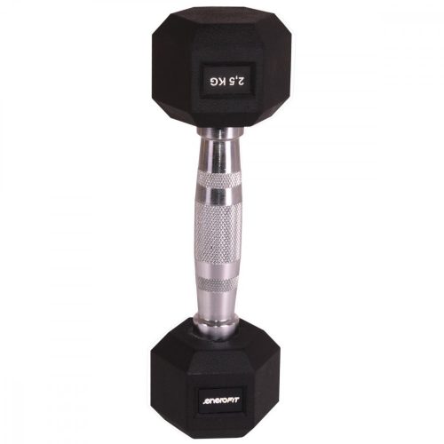 hex gumi súlyzó 2,5 kg enero fit