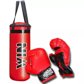   enero junior bokszszett, edzőtáska 22,5x15x38,5cm és kesztyű