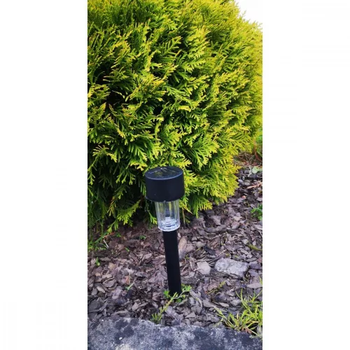 műanyag napelemes lámpa 4,7x30,5cm led