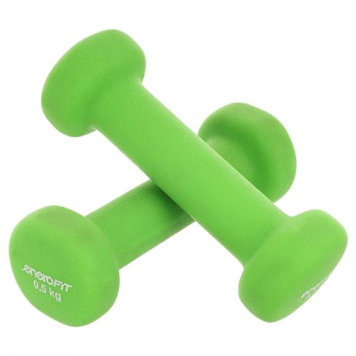 neoprén súlyzó szett 2x0,5kg enero fit