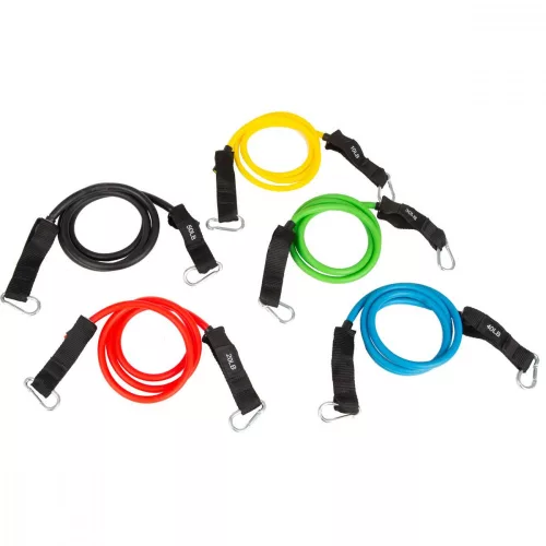 Fitness készlet, EB Fit, TPE/hab, 10 elemes, Multicolor