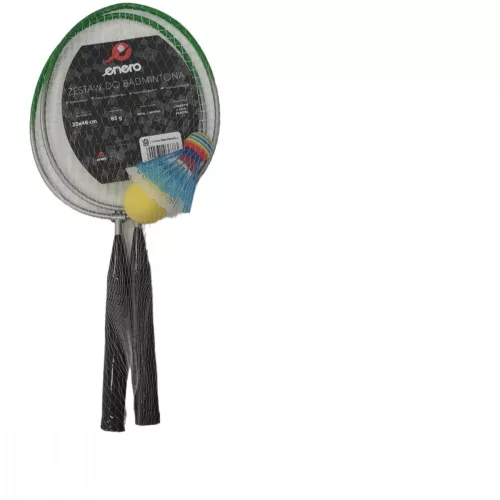rövid tollaslabda szett 46cm enero