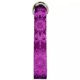 jóga edzőszíj 183x3,8 cm fuchsia enero fit