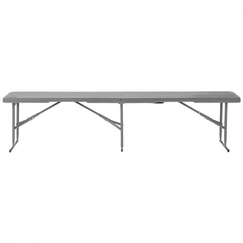 összehajtható sörpad 183x28x43cm szürke