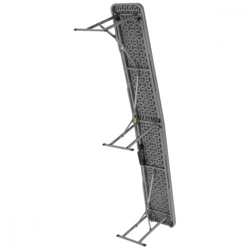 összehajtható sörpad 183x28x43cm szürke