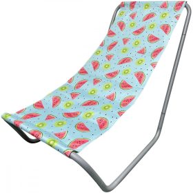   összehajtható kerti és strand szék gyümölcs dinnye minta táskával