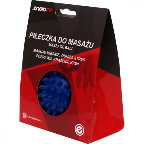 masszázslabda 7cm kék soft enero fit