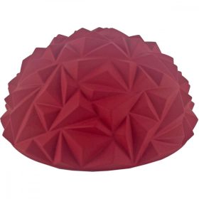   Egyensúlyozó masszázs félgömb 17x9cm gyémánt bordó enero fit