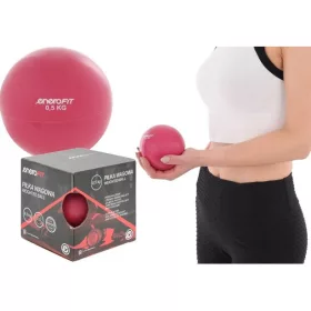 0,5 kg súlyú medicinlabda, rózsaszín enero fit