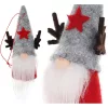 Karácsonyi Díszmedál 9Cm Szürke Tikulás