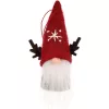 Karácsonyi Díszmedál 9 Cm Piros Tikulás
