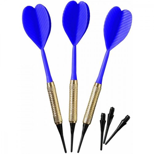 darts műanyag darts 3 db biztonságos Best Sport - kék